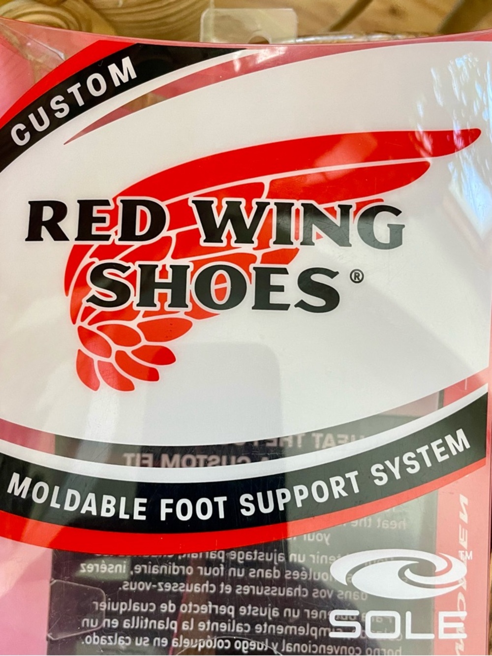 Red Wing Shoe Moldable Foot Support System - Picture 2 of 6